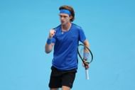Andrey Rublev at the 2023 Australian Open.